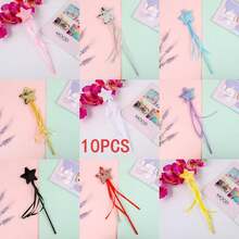 Pentagram Wand, Angel Stick, Magic Wand, Fairy Wand, Princess Scepter, Glitter Fairy Wand - Party Supplies, Wedding, Christmas Gifts