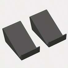 2pcs Stands/Bases For Portable Audio Speakers, TV Speakers, Gaming Speakers, Sound Bars - Black 2pcs - View 6