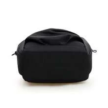 Large Capacity Black Minimalist Backpack, Laptop Bag, Commuter & Student Casual Backpack - Black - View 8