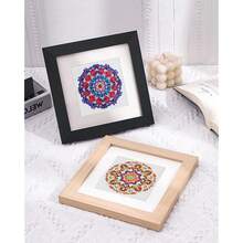 PeakLuv 12pcs Mandala Small Diamond Art Kits Small Diamond Painting Kits, Flowers Mini Diamond Art Kits For Beginners, Square Drill Mini Gem Painting 1-Hour Painting For Home Desktop Decor, 6X6in - 曼陀羅 - 查看 5