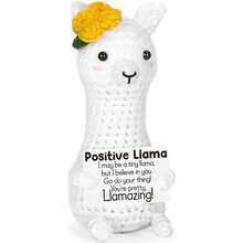 1pc Alpaca Themed Gift, Suitable For Men And Women, Inspirational Gift For Birthday, Valentine's Day, Children, Teachers, Retirement, Desktop Decor - Multicolor - View 1