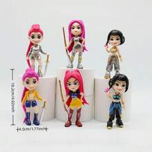 K-POPWitch Hunters Statue Toys - Anime Model Toy Decoration, Perfect For Family Collection And Office Desk Display, Perfect For Giving To Friends And Couples, A Gift For Valentine's Day, Thanksgiving, New Year, Christmas - Multicolor - View 9