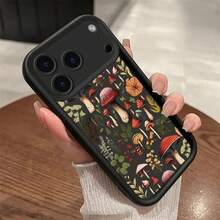 Mushroom For  Moto E40 32 30 22 13 DGE60 50 PRO G85 84 75 55 54 53 45 35 34   32 30 24 23 22 20 15 14 13 10 FUSION Vivo Y100 78 78M 78T1 77T 36 30 E PR0   LITE 28E 28 27 S 27 18 17 11 Thickened Shockproof, Premium Silicone, Trendy   Creative Soft Shell - hongo blanco antiguo KYXVEY - Ver 5