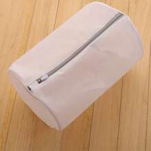 Saco de lavanderia com malha 1/3, saco protetor para máquina de lavar, zíper de alta qualidade, saco para viagens, saco para lavar roupas, adequado para lavar camisas, vestidos, meias, meias-calças, roupas íntimas, etc. - Saco de roupa suja (cinza) - Ver 8