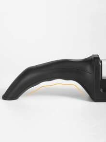 Three Level Multifunctional Handheld Knife Sharpener, Anti Slip Base Quick Sharpening Tool, Kitchen Knife Accessories - Multicolor - View 5