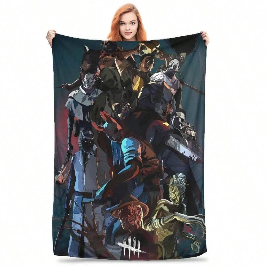 David Corenswet But Daddy I Love Him Blanket Flannel All Season Breathable Warm Throw Blankets For Bed Travel BedspreadDavids Bowied Plush Blankets Ren Flannel Throw Blanket For Outdoor Warm Soft Design Quality Bedspread Gift IdeaDead By Daylight Flannel Throw Blanket Soft Warm Winter Blanket For Students Outdoor Use Bedspread Sofa Bed CoverDead By Daylight Soft Throw Blanket For Couch Chair Sofa Bed Quality Novelty Bedspread For Autumn Deadp00l Comics Fleece Throw Blanket Funny Superhero Movie Deadpool Blanket For Bed Travel Super Soft Plush Thin Quilt, - White 2 - View 1