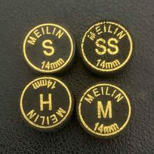 14mm/0,55 pollici Punta stecca da biliardo multistrato nera, Punta stecca da biliardo multistrato nera, Stecca da biliardo fancy per 9 ball, Punta stecca da snooker, Adatta per sostituire la punta stecca da 9 ball, 4 opzioni di durezza, Accessori per stecche da biliardo - nero - Visualizzare 1