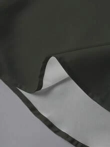 Men's Outdoor Hunting Style Deep Green Long Sleeve Shirt, Camouflage Sleeve Deer Head Print Patchwork Design, Suitable For Outdoor Hunting, Casual, Commuting, Gathering With Friends In Spring And Autumn - Dark Green - View 5