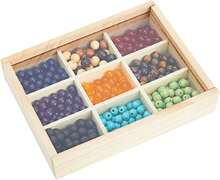 Small Wooden Box With Lid - 9 Compartment Organizer - DIY Craft & Storage - 2 Pack - Solid - View 3