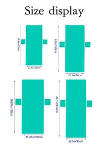 1pc Green Printed Beach Chair Cover, Summer Exclusive Series, Super Fiber Quick-Dry Towel Pool Lounge Chair Cover, Beach Towel Chair Cover, Lounge Chair Towel, Beach Towel With Pocket, Holiday Accessory, Travel Essential - Multicolor - View 7