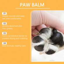 Pet Paw Balm - Moisturizing And Nourishing Paw Care For Cats And Dogs