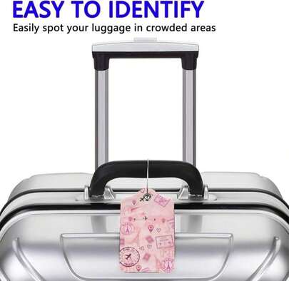 2 Pack Luggage Tags…