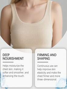 1 Caja 120g Crema Levanta Pechos, Crema Levanta Pechos Iluminadora e Hidratante para Mujeres, Efecto de Cuidado Suave y Delicado, Adecuada para Hidratación y Masaje Diario, También se Puede Usar como Loción Corporal. Este Producto es Conveniente de Llevar y Adecuado para el Uso de Cuidado Diario. - Crema para levantar el pecho - Ver 3