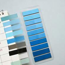 1pc/7pcs/20pcs Gradient Multi-Color Mixed Index Sticky Notes, 200 Sheets Per Card, Self-Adhesive Page Markers, Office & School Supplies For File Organization And Note Taking - Multicolor - View 40