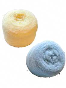 1 件约 80 克手工编织钩针纱线，温暖纤薄的薄荷慕斯 5 层云朵专用 DIY 材料纱线，适用于围巾、毛毯、情人节、圣诞节礼物和装饰