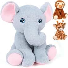 ¡RecomendadoNAYOOH Peluche Perezoso - Serie Animales del Bosque, Animal de Peluche Suave 30 cm, Juguete Educativo, Regalo Perfecto para Bebé, Niña, Niño¡Top de Temporada - Jirafa - Ver 1