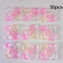 100颗五合一洗衣凝珠，持久留香，强力去污，护色，浓缩洗衣液，柔顺剂，抗菌防螨，适用于洗衣机和烘干机 - 彩色 - 查看 5