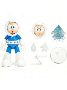 EstiloTendenciaJada Toys - Figura De AccióN De Ice Man De Mega Man, De 15 Cm, Juguetes Para NiñOs Y AdultosCalidad PremiumVersióN Mejorada - 1 - Ver 3