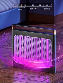 Electric Mosquito Killer, Indoor Bug Zapper With Hanging Chain And Detachable Insect Tray, USB Powered - Random Color - View 1