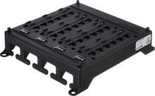 Leviton Twist And Mount Patch Panel, CAT 6 24 Port, 476TM-624, Black - ColorE - View 3