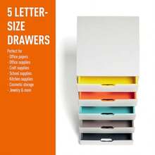 Durable 762527 - Cajonera A4 varios colores 5 Fächer - Multicolor - Ver 4