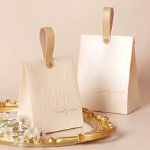 5pcs Chinese Style Creative Wedding Candy Boxes, Souvenir Boxes, Candy Boxes, Candy Bags, Candy Gift Boxes, Gift Packaging Boxes, Empty Boxes, Elegant Candy Boxes, Unique Colorful Creative Wedding Gift Boxes, Exquisite Cookie Boxes, Suitable For Bride Gifts - Multicolor - View 5