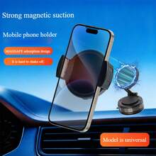 [Strong Magnet]Multi-Functional Magnetic Phone Holder | Hot-Selling Car Navigation Mount, Portable Fitness Phone Clip, Made Of ABS Material,Can Be Used With Various Car Magnetic Phone Holders - A - View 2