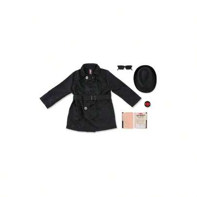 Disfraz de Espa Para Juego Imaginativo, Juego de Simulacin 5 - 8 aos, 5 Piezas