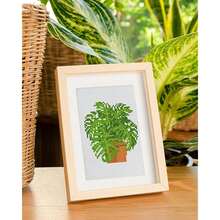 PeakLuv 12 Pcs Green Plants Diamond Painting Kits, Small Diamond Art Kits For Adults Beginners, 5D DIY Square Drill Diamond Dots, Quickly Finishable Mini Gem Art For Home Wall Desktop Decor, 6X7in - LZ003 - 查看 8