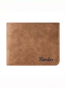 This Brand New Fashionable Men's Wallet Features A Large Capacity Coin Pocket And Multiple Card Slots, Making It An Ideal Gift For Boyfriends, Husbands, Uncles, And Brothers; It Is The Perfect Choice For Men. - Multicolor - View 5