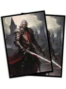 EstiloEstiloPaquete De 102 Fundas Para Cartas De Juego De Caballero Vampiro, Perfectas Para Mazos De Comandante De Vampiros MTG Como Edgar Markov, Fundas Para Tarjetas De Arte Premium Magic The GatheringVersióN MejoradaVersióN Mejorada - Mercenarios de anime - Ver 10