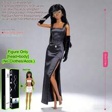 12.6 Inch 1/6 Scale MJD/BJD Super Model Doll, 12-Joint Ball-Jointed Articulated Posable, Exquisite Realistic Makeup Smooth Skin Fluffy Hair, DIY Outfit-Friendly, Premium Holiday Souvenir Birthday Christmas Valentine's Gift, Collector-Grade Display Ornament (Doll Only, No Clothes) - DollOnlyNoAttire - View 10