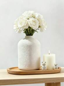 1pc Minimalist Vase, Dining Table Decor, Wedding Decor, Nordic Home Living Room Decor, Vase, Home Decor, Vase, Centerpiece, Tabletop Glass Vase - Multicolor - View 8