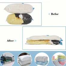 多层真空收纳袋，衣物毯子整理袋 - 必备行李及家居工具 - 藍色 - 查看 8