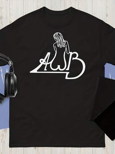 New Average White Band Awb Logo White 's T-Shirt Usa Size S-3XL