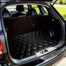 1pc Black Diamond Patterned Trunk Mat - Durable Polyester Floor Liner,  And Practical, Suitable For Daily Travel, Lifting, And Secure Cargo Storage, Car Trunk Mat, Vehicle Interior Accessory, Christmas Gift,Car Acessesories,Car Acessesories Women - 1pc - 查看 9