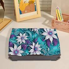 1pc/6pcs DIY Diamond Painting Kit - Daisy, Lotus, Butterfly, Hummingbird, Lily Of The Valley, Mandala, Eagle Pattern Wooden Storage Box, Multi-Functional Dustproof Double-Lid Box For Jewelry And Crafts Organization, Home Decor, Perfect Gift For Living Room, Valentines Day, Mother's Day, Easter, Birthday - Multicolor - View 5
