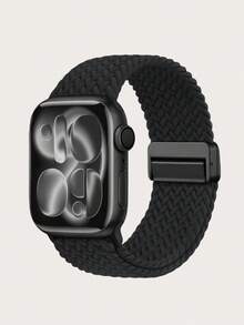 磁吸编织弹力表带，兼容 表带 38mm 40mm 41mm 42mm 44mm 45mm 46mm 49mm，男女通用；柔软尼龙单圈磁吸运动表带，兼容 Series 11 10 9 8 7 6 5 4 3 2 1 SE Ultra。 - 彩色 - 查看 19