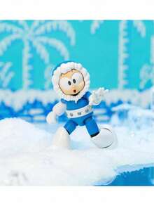 EstiloTendenciaJada Toys - Figura De AccióN De Ice Man De Mega Man, De 15 Cm, Juguetes Para NiñOs Y AdultosCalidad PremiumVersióN Mejorada - 1 - Ver 4