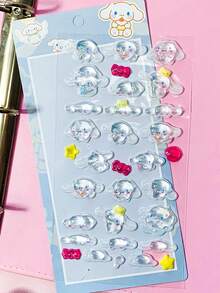 卡通人物3D立体发光贴纸，可爱创意儿童玩具贴纸批发 - 彩色 - 查看 4