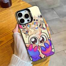 Cartoon G-Goob D-Dandys World Phone 17, 16,15,14,13,12 Pro Black Candy Matte Shockproof Cover.Holiday Phone Accessories. - Z6 - 查看 12
