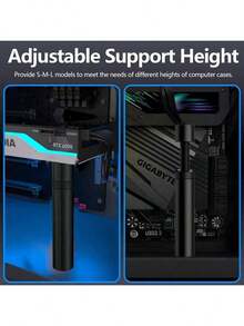 显卡支架、显卡防下垂支架、显卡支撑架——送给男朋友的小礼物 - 黑色 - 查看 7