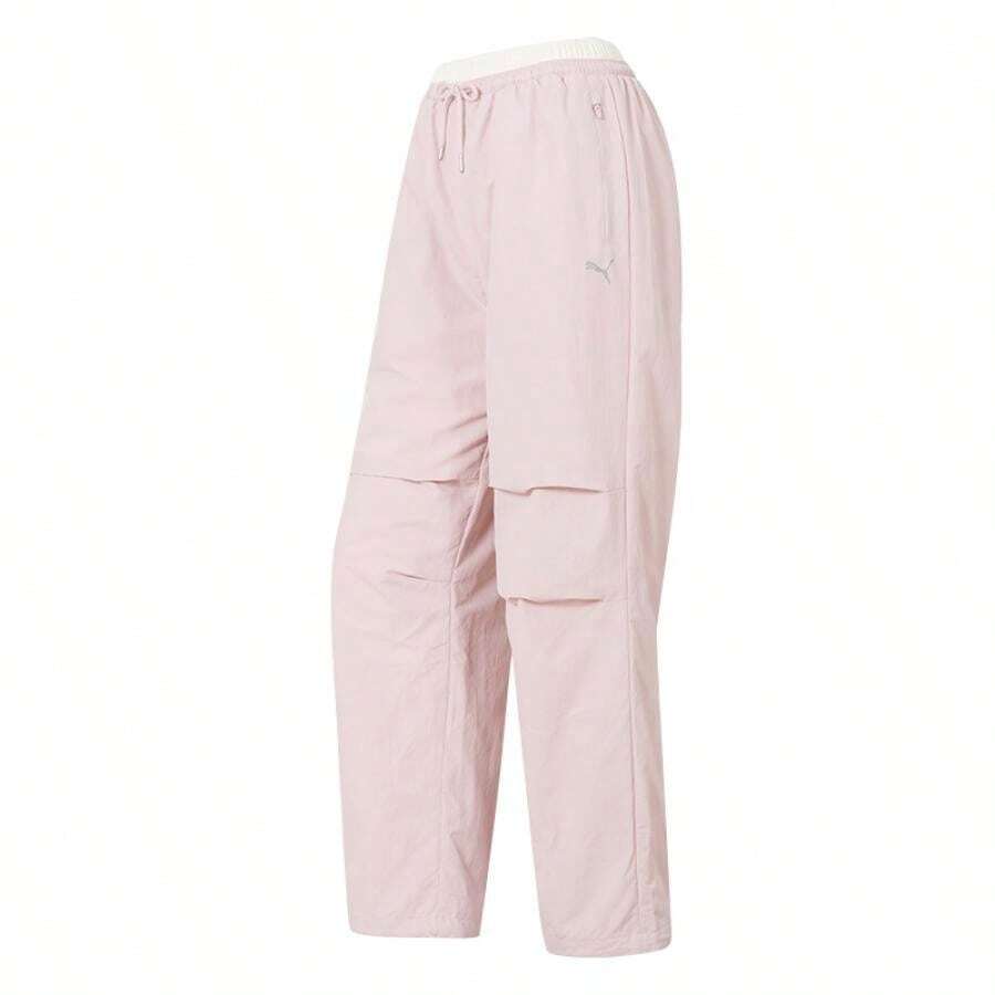 Puma 女士 RACE-AHEAD-WOVEN-PANT-W 休闲运动裤 636174-70 - 迷霧粉 - 查看 1