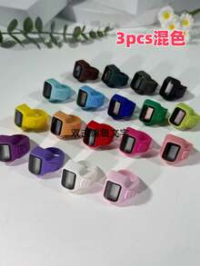 Adjustable Minimalist Digital Ring Counter, Convenient Display Ring Tally Counter For Stress Relief, Exercise, Prayer - Multicolor - View 15