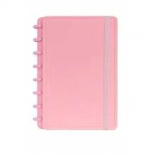 Smart Notebook A4 Black Planner Diary Detachable Refill Removable Discs Study Cover - Light Pink - View 1