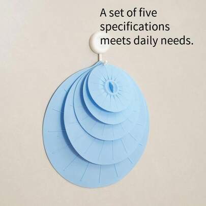 ฝาซิลิโคนสำหรับไมโครเวฟ, ฝาครอบอาหารใช้ซ้ำได้, ทนความร้อน, กันฝุ่นและกันกระเด็น, เหมาะสำหรับชาม, จาน, หม้อ, กระทะ, เหมาะสำหรับไมโครเวฟ, เตา, ตู้เย็นและช่องแช่แข็ง, ประหยัดพื้นที่จัดเก็บในครัว, ของขวัญตกแต่งบ้าน