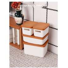 1 Set - Miniature Model Storage, 1 Set 4pcs - Mini Decor, Dollhouse Role Play Toys, DIY Storage Box, Suitable For Holiday/Halloween/Christmas/Sand Table Decoration - (14+) - Multicolor - View 5
