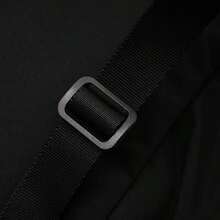 Adidas 女士 W UBSP BP M 简约休闲通勤学生背包 - 黑色 - 查看 3