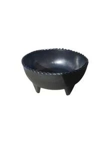 salseros de plástico elegantes diseño molcajete negro para taquería, fiestas. salseras de mesa 12 piezas - Negro - Ver 3