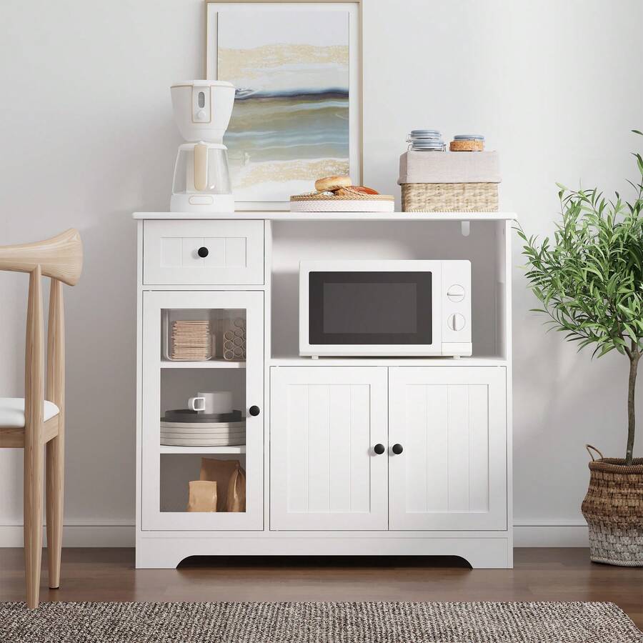 Buffet e credenze - Bianco - Visualizzare 1